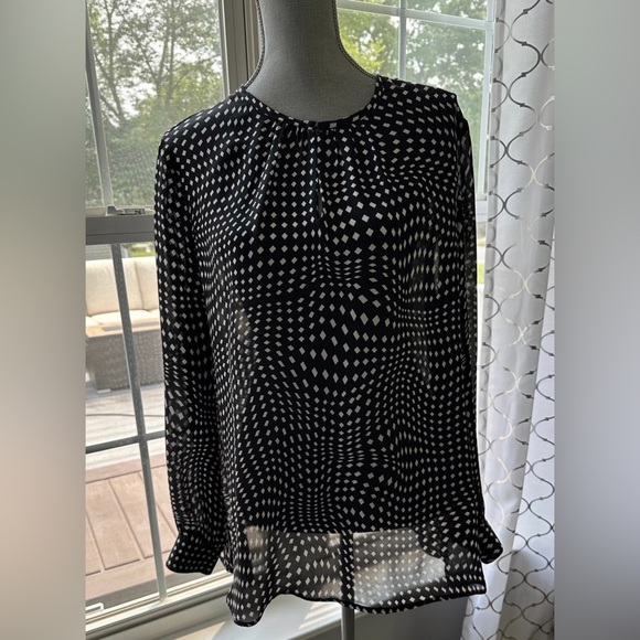 Classiques Entier Silk Blouse top shirt size XL - Picture 3 of 8